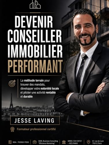 Couverture du livre Devenir conseiller immobilier performant, par Jesse Laving